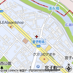 株式会社群馬ビーエスタイヤセンター　伊勢崎サービスセンター周辺の地図