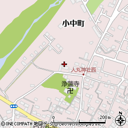 栃木県佐野市小中町1320周辺の地図