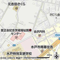 茨城県水戸市元吉田町1864周辺の地図