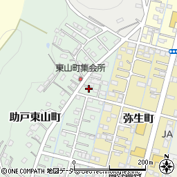 栃木県足利市助戸東山町878周辺の地図