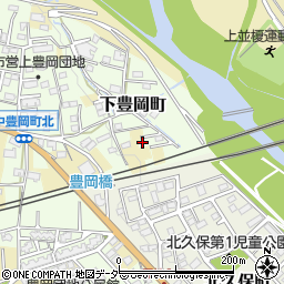 群馬県高崎市下豊岡町1212周辺の地図