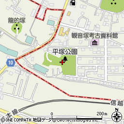平塚児童公園周辺の地図