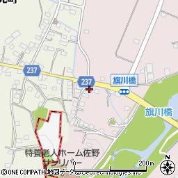 栃木県佐野市小中町1798周辺の地図