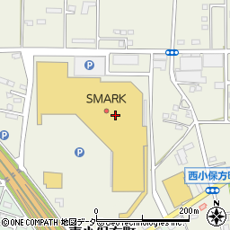 原宿シャイン伊勢崎店周辺の地図