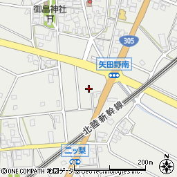 石川県小松市矢田野町フ周辺の地図