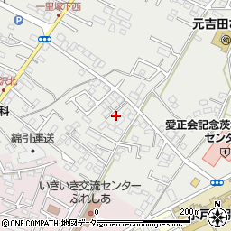 茨城県水戸市元吉田町1805-21周辺の地図
