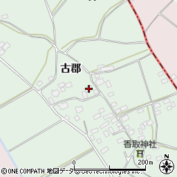 茨城県筑西市古郡269周辺の地図