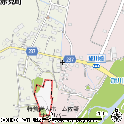栃木県佐野市小中町1799-2周辺の地図