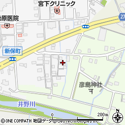 信沢自動車塗装周辺の地図