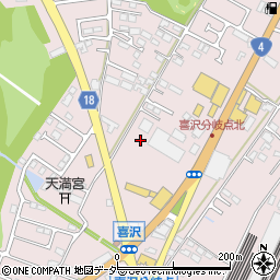 栃木県小山市喜沢757周辺の地図