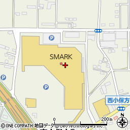 ダイソースマーク伊勢崎店周辺の地図
