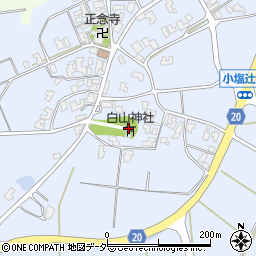 白山神社周辺の地図