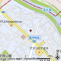 タマホーム株式会社伊勢崎店周辺の地図
