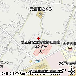 茨城県水戸市元吉田町1830-19周辺の地図