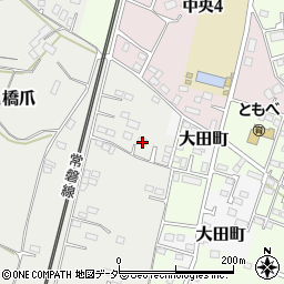 茨城県笠間市橋爪1027周辺の地図