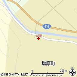 塩原周辺の地図