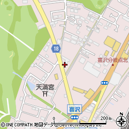 栃木県小山市喜沢759周辺の地図