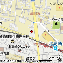 ローソン高崎大橋町店周辺の地図