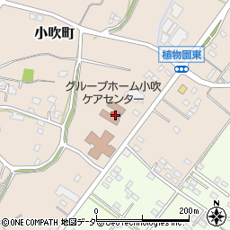 グループホーム小吹ケアセンター周辺の地図