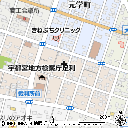 栃木県足利市丸山町706周辺の地図