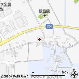 茨城県筑西市森添島1200周辺の地図
