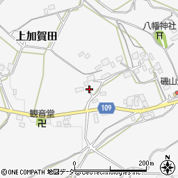 茨城県笠間市上加賀田1619周辺の地図