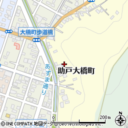 栃木県足利市助戸大橋町1883周辺の地図