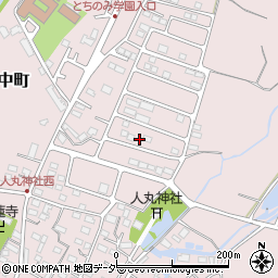 栃木県佐野市小中町2008周辺の地図