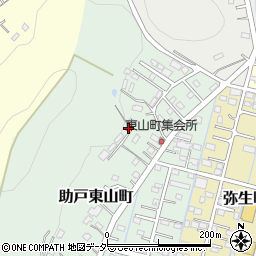 栃木県足利市助戸東山町1703-1周辺の地図