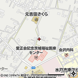 茨城県水戸市元吉田町1860-12周辺の地図
