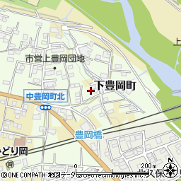 群馬県高崎市下豊岡町1191周辺の地図