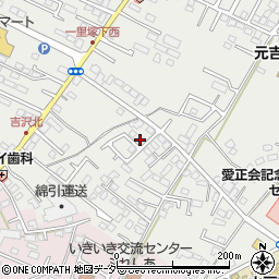 茨城県水戸市元吉田町1807-34周辺の地図
