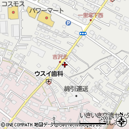 茨城県水戸市元吉田町1486-4周辺の地図