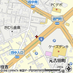 茨城県水戸市元吉田町1950-1周辺の地図