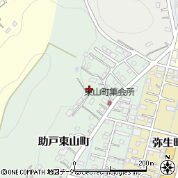 栃木県足利市助戸東山町1703-2周辺の地図