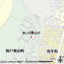 栃木県足利市助戸東山町1017周辺の地図