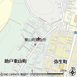 栃木県足利市助戸東山町898周辺の地図