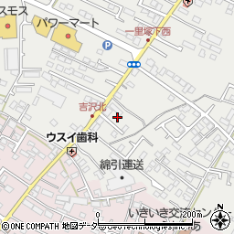 茨城県水戸市元吉田町1486-2周辺の地図