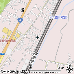 栃木県小山市喜沢578周辺の地図
