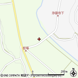長野県松本市板場117-1周辺の地図