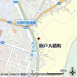 栃木県足利市助戸大橋町1943周辺の地図
