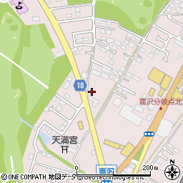 栃木県小山市喜沢761周辺の地図