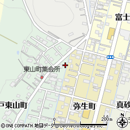 栃木県足利市助戸東山町884-2周辺の地図