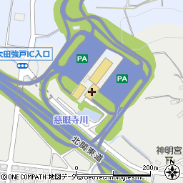 ＥＮＥＯＳ太田強戸ＰＡ西行ＳＳ周辺の地図