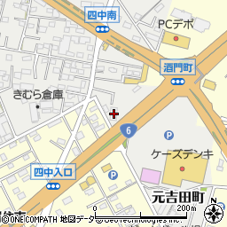 茨城県水戸市元吉田町1950-11周辺の地図