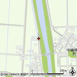 石川県加賀市中島町子周辺の地図