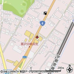 栃木県小山市喜沢708周辺の地図