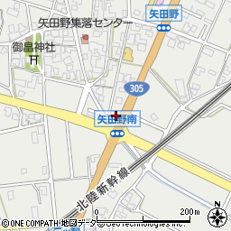 石川県小松市矢田野町マ37周辺の地図