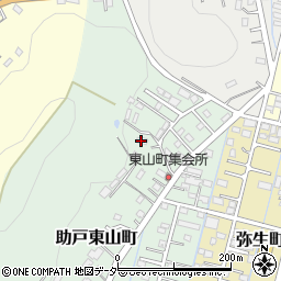 栃木県足利市助戸東山町1699周辺の地図