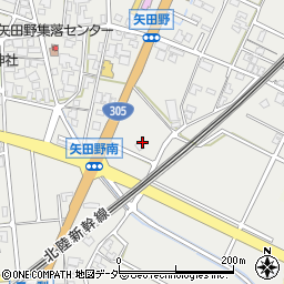 石川県小松市矢田野町（マ）周辺の地図